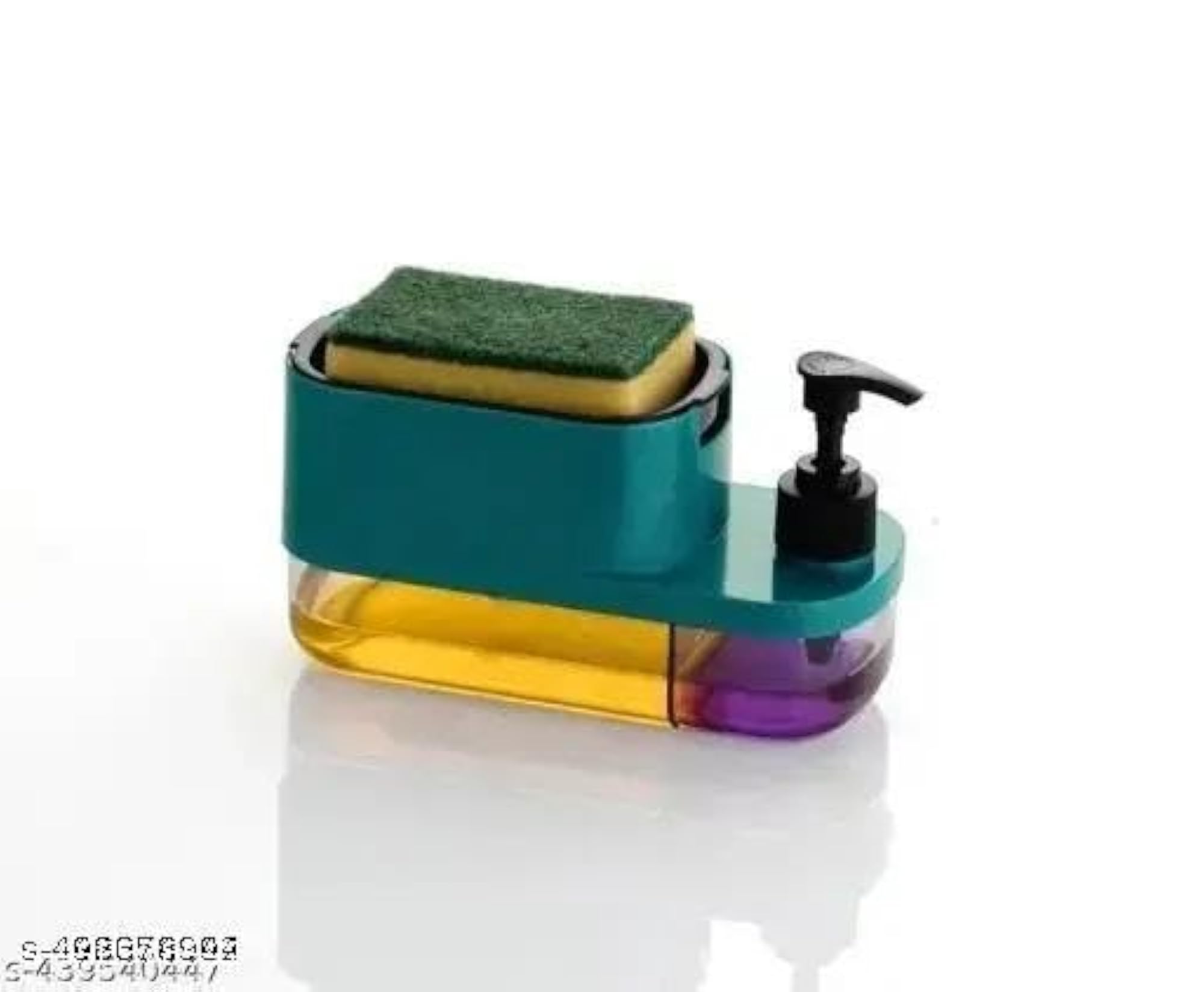 Soap Dispenser and Sponge Holder 2 in 1, Home & Kitchen